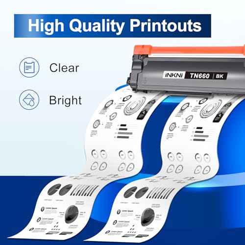InkNI Compatible DR630 Drum TN660 Toner Cartridge Replacement for Brother DR630 TN660 TN630 High Yield Compatible for Brother HL-L2300D L2540DW L2320D L2360DW L2380DW L2700DW Printer (Black, 3-Pack)