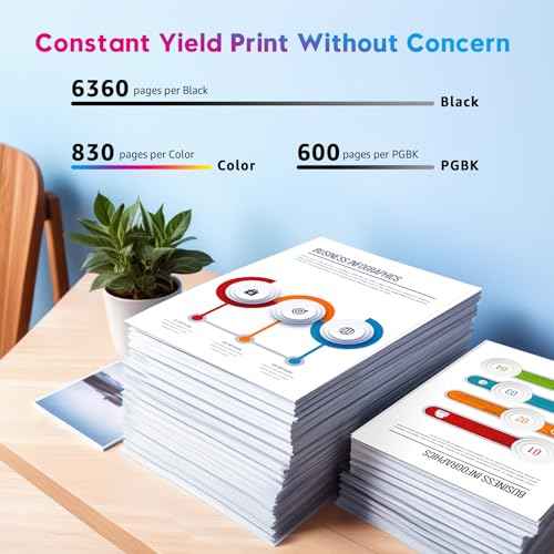 ONLYU Compatible Ink Cartridge Replacement for Canon 280 281 PGI 280 XXL CLI 281 XXL for PIXMA TR8520 TR7520 TS6120 TS6220 TS6320 TS8120 TS8220 TS9120 TS9520 TS9521C TS702 Printer (10 Pack)