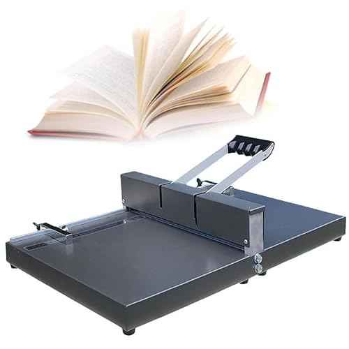 Manual Creasing Machine, A3/A4 Paper Creaser Scoring Machine, 350mm Scoring Paper Creasing Machine, Paper Folding Machine, Desktop Heavy Duty Metal Paper Creaser for Paper Card Boo