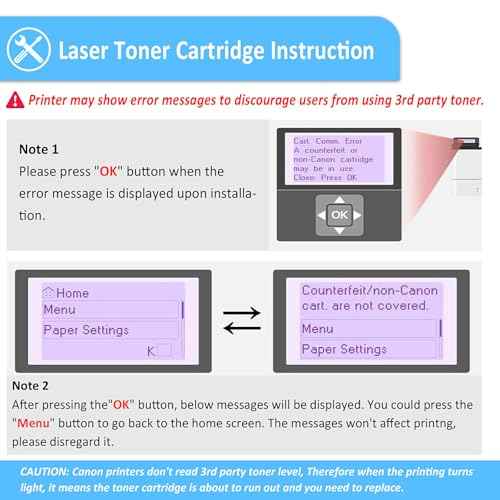 071H Black Toner Cartridge 2 Pack Compatible Replacement for Canon 071 071H CRG071H Black Toner Work for Canon imageCLASS LBP122dw LBP122 LBP120 MF270 Mf272dw Mf273dw Mf275dw Printers