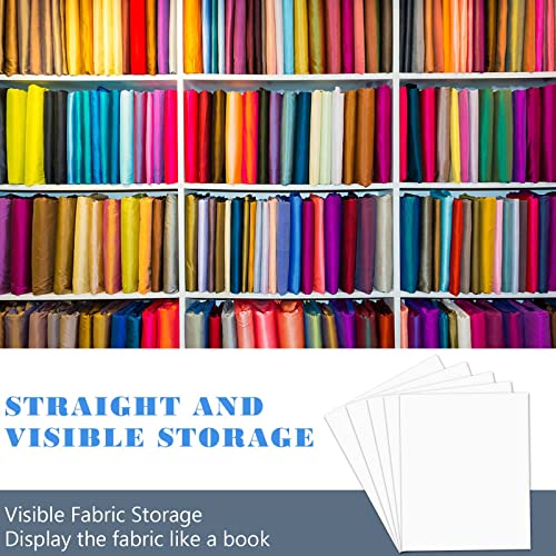 Fabric Storage Boards with Alligator Clips, 8.5x11 Inch Set for Cloth Organization