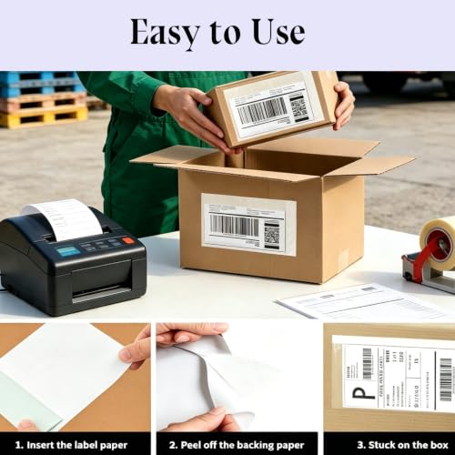 7.5" x 5.5" Clear Shipping Label Sleeves, Self-Adhesive Packing Slip