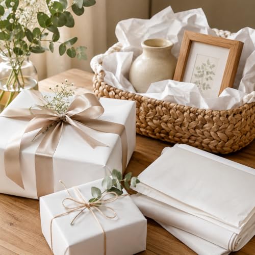100 Packing Paper Sheets for Moving Supplies, 12x12 Newsprint