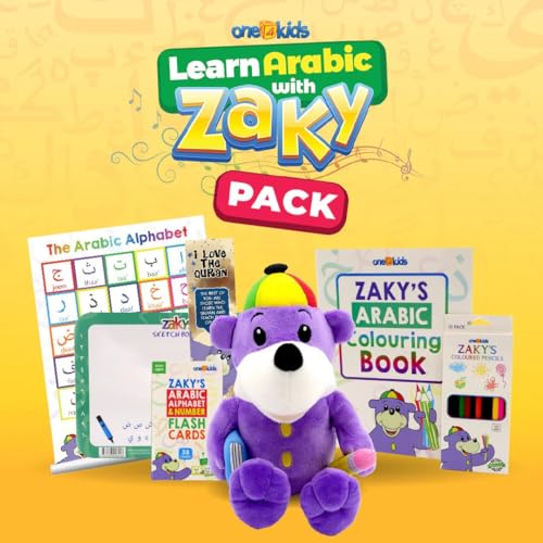 Learn Arabic With Zaky Educational Toy Pack for Kids
