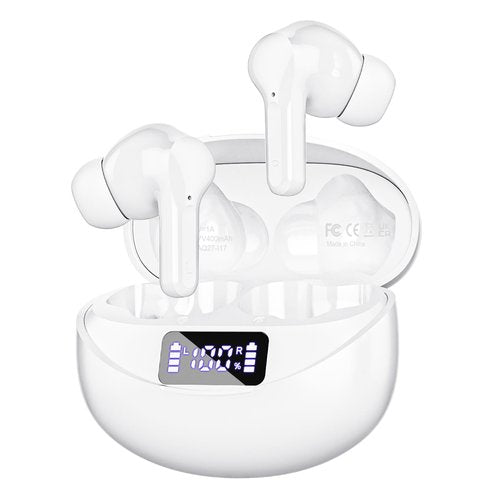 Beniduck Wireless Earbuds, Bluetooth Headphones 5.3 HiFi Stereo, Wireless Earphones with ENC Noise Cancelling Mic, LED Digital Display in Ear Buds