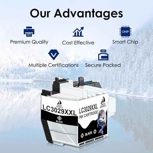DOUBLE D Compatible LC3029 LC3029XXL Replacement for Brother LC3029 LC3029XXL Ink Cartridges Work with Brother MFC-J5830DW MFC-J5930DW MFC-J6535DW MFC-J6935DW Printer (2B, 2C, 2M, 2Y) 8Pack