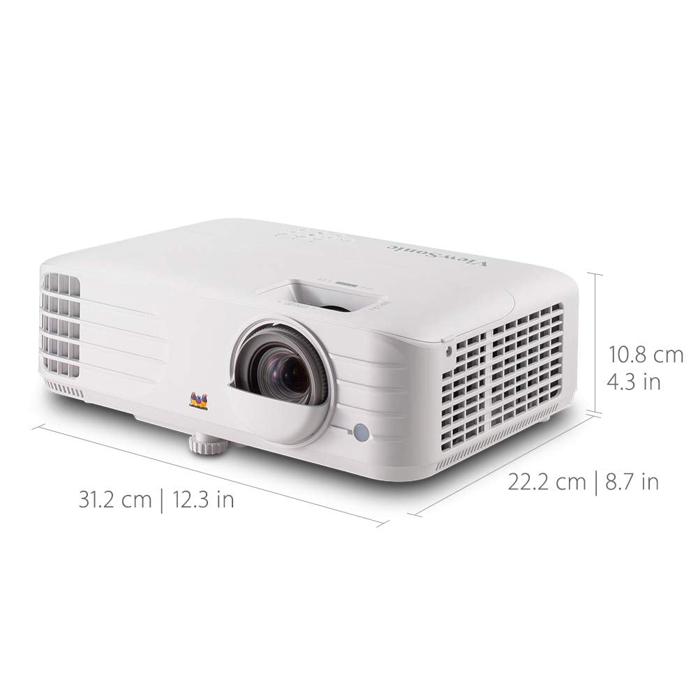 ViewSonic PX703HD 1080p Projector with 3500 Lumens DLP 3D Dual HDMI Sports Mode and Low Input Lag for Gaming, Stream Netflix with Dongle