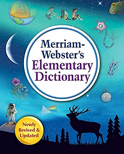 Merriam-Webster Elementary Dictionary Hardcover for Students
