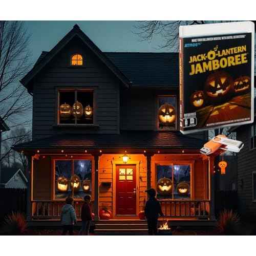 AtmosFX Halloween Digital Decoration USB - Jack-O-Lantern Jamboree