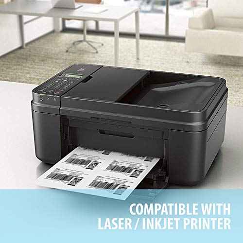 Buhbo 30-UP FBA Product Sticker Labels 1" x 2-5/8" Address Labels for Laser & Ink Jet Printers (500 Sheets, 15,000 Labels)