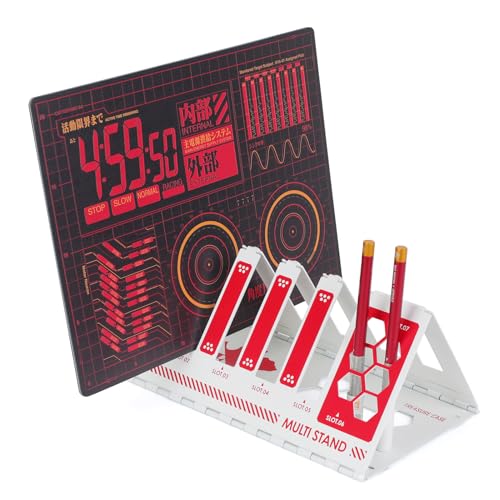 Neon Genesis Evangelion 5-Grid Triangular Desk Organizer by Treasure Case