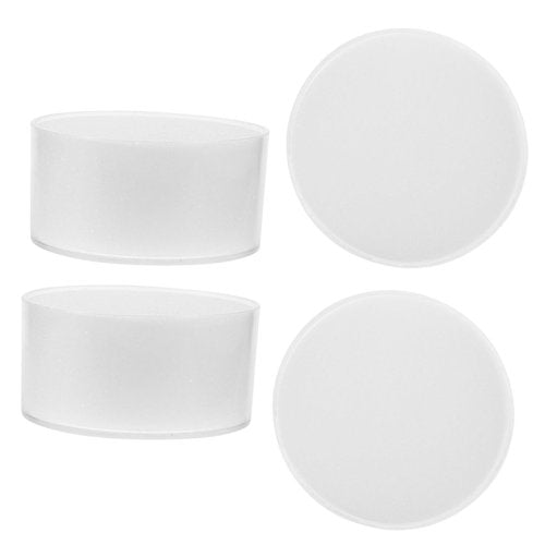 Angoily 4pcs Wet Hand Sponge Cash Counting Stationery Envelope Moistener Fingertip Moistener Financing Accessory Business Counting Tool Finger Wetting Tool Finger Wet Supply Plastic White