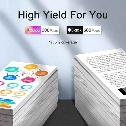 245 and 246 Ink Cartridges Combo Pack Replacement for Canon PG 245XL CL 246XL Combo Pack for PIXMA MX490 TS3322 TR4522 TR4500 TS3122 TS3300 TS3100 TS3320 MX492 MG2522 TR4520 Printer (1 Black+1 Color)