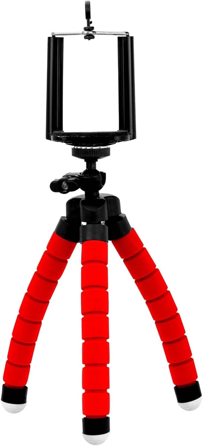 Skiennix Phone Tripod - Flexible Adjustable Stand with 360° Rotation | Portable Mini Support for Smartphones & Cameras