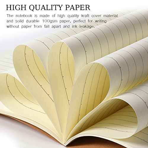 30 Pack Journal Notebook, Kraft Cover Lined Paper Journal for Traveler, Notes, Memo - Bulk Journals Sewn Brown Notebook, 80 Pages, 8.3'' x 5.5''