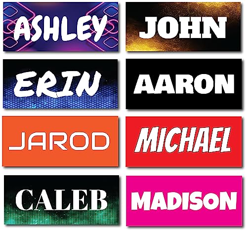 Custom Locker Magnet - Personalized Team Cubicle Nameplate Gift
