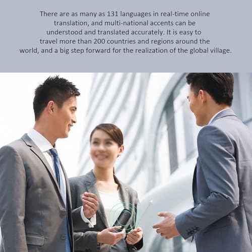 Translation Pen, Multipurpose Translation Pen with 134 Langage, 3.7in Screen Intelligent Recording Online Offline Language Translator Device for Travel Study Business