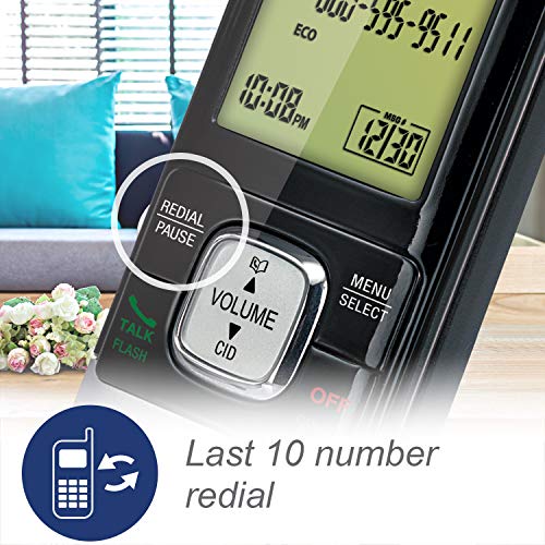 VTech CS6719-2 Cordless Phone with 2 Handsets, Caller ID & Call Waiting, Backlit Display
