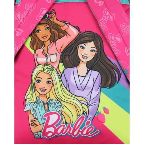Barbie Backpack Barbie and Friends 16" Sequin with Tech Sleeve School Bookbag