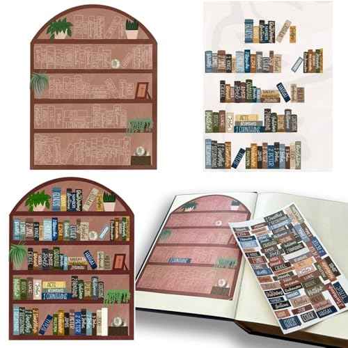 Bible Reading Tracker Bible Labels Bible Study Stickers Bible Study Supplies Unique Gifts for Bible Readers Beginning The Journey of Deeper Reading in The Bible (Classic Bookshelf)