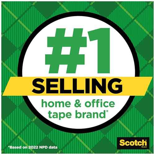 Scotch Magic Tape, Refillable Dispenser, 3/4" X 300", 3/Box