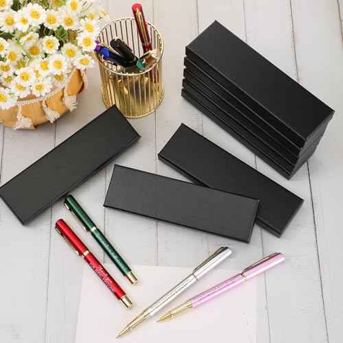 PerKoop 50 Pack Christmas Employee Thank You Pens Bulk with Gift Box, Inspirational Motivational Ballpoint Pens for Staff, Coworker, Team, Teacher, Nurse, Party Favor, Thanksgiving(Thank You Quotes)