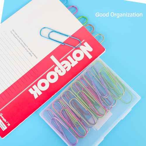 Ufmarine 42 Pcs Jumbo Paper Clips, Giant Pape Clips 4 inch for Office