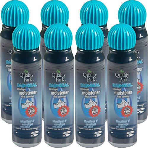 Quality Park Envelope Moistener with Adhesive - Pack of 8