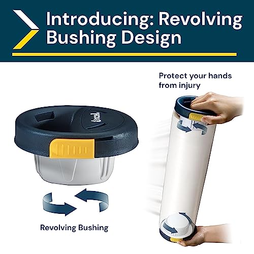 Hand Saver Stretch Film Dispenser with Brake (Fits 3" Core)