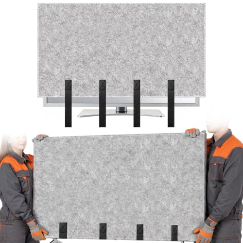 TV Moving Cover Flat Screen Heavy Duty Felt Protector Anti-Scratch