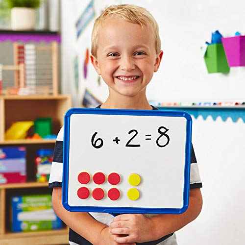 EAI Education Magnetic Blank Dry-Erase Paddles - Set of 5