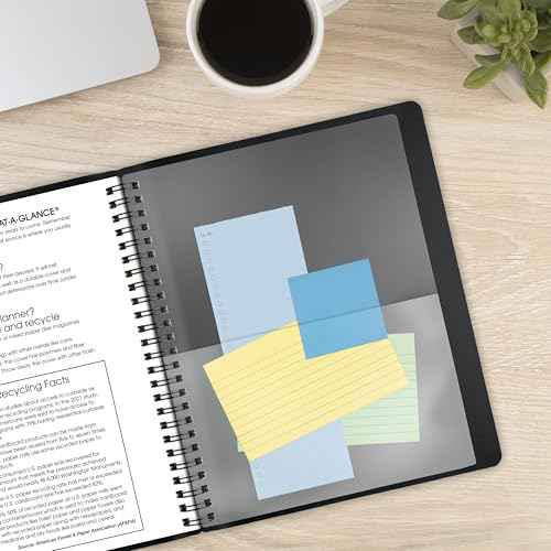 AT-A-GLANCE 2026 Planner, Monthly, 7" x 8.75", Medium, Contemporary, Black (70120X0526)
