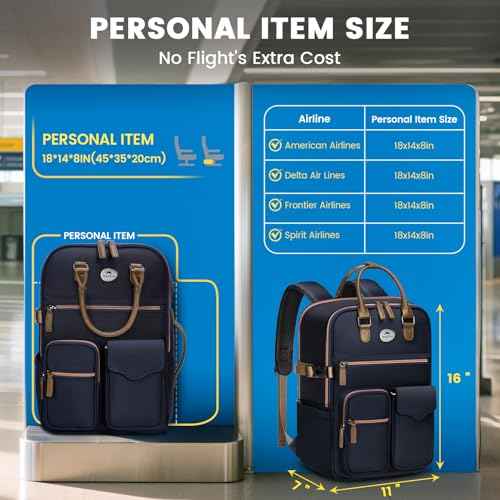 MATEIN Professional Backpack for Women, Slim Business Executive Work Backpack with USB-C Port & Accordion File Folder Fit 15.6 Inch Laptop, Water Resistant Personal Item Bag for Office Travel