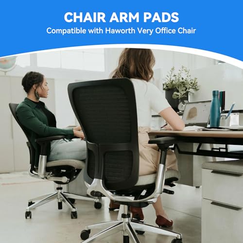 Arm Pads Caps Replacement fit for Haworth Very Office Chair,Office Chair Arm Rest Replacement