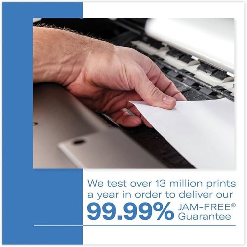 Hammermill Colored Paper - 20 lb Canary Printer Paper, 8.5 x 11 | 10 Reams (5,000 Sheets) - Made in the USA