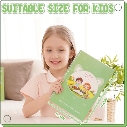 Reusable Grooved Handwriting Workbooks,Magic Copybook,Magic Writing Practice copy books, to help children improve their handwriting ink Practice Age 3-8 ?Calligraphy for kids(Character edition)