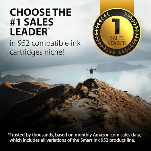 Smart Ink HP 952XL Compatible Ink Cartridges 4-Color Combo Pack for OfficeJet Pro