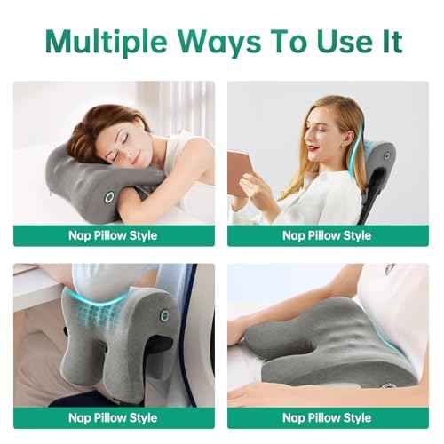 Headrest Office Chair Neck Pillow Support Memory Foam Neck Support Supportive Headrest Pillow for Pressure Relief,Elbow Pillow for Office Chair, Improved Posture for Working Chair, Car, and Sofa