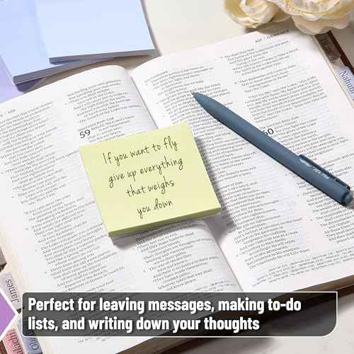Mr. Pen- Sticky Notes, 3¡±x3¡±, 12 Pads, 600 Sheets, Summer Colors Sticky Notes 3x3
