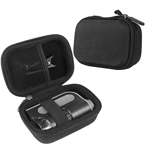 Leayjeen Microscope Case Compatible with Carson MicroBrite Plus 60x-120x LED and UV Lighted Pocket Microscope-Black(Case Only)