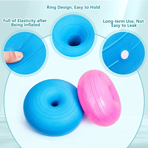 Lewtemi 4 Pcs Flexible Classroom Seating Donut Chairs, Bright Color, 20'' - Variation Fresh Color / 4