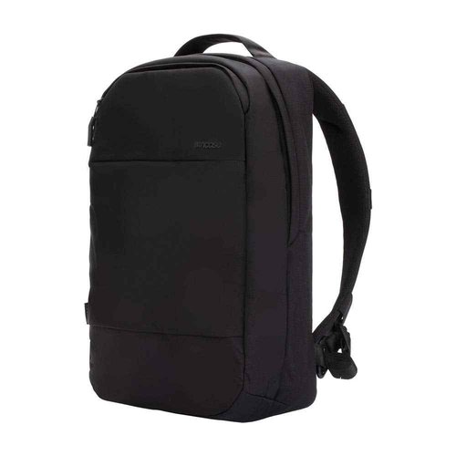 Incase Compact City Backpack – 18L Everyday Travel Tech Backpack and Laptop Bag for Work or School – Three Pockets, 16” Padded Laptop Sleeve, Quick Access Pocket – Cordura Black