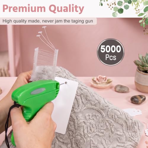 MiniRed 2 Inch Tag Gun Fasteners Refills 5000PCS for Standard Price Tagger