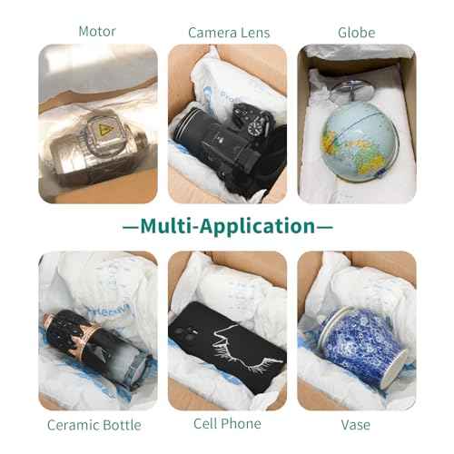 8 Pcs 14¡±x16¡± Expanding Foam Packaging for PC & Irregular-Shaped Items - Shockproof Expandable Packing Foam, Protective Computer Shipping Material for Electronics & Fragile Devices