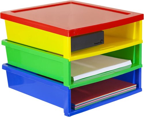 Storex 12 Compartment Craft Organizer 13 x 11.25 x 8.4 Inches