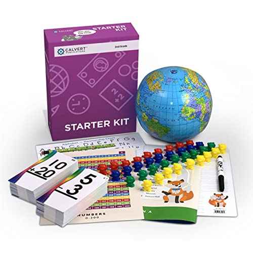Calvert 2nd Grade Starter Kit and Clubhouse Biggest Book of Math Practice