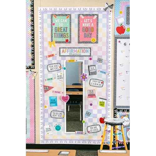 Teacher Created Resources Cool for School Checkers Better Than Paper¢ç Bulletin Board Roll (TCR77600)