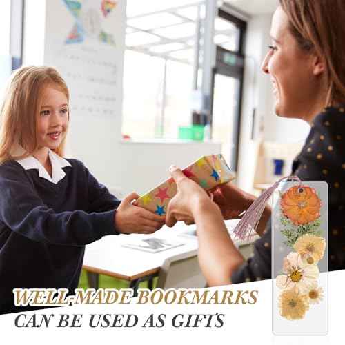 376 Pcs DIY Bookmark Making Kit, 150 Bookmark Laminating Pouches Bulk with 150 Tassels and Puncher DIY Projects Party Favor Gift for Reading Women Book Lovers(2 x 6 Inch,Retro Color)