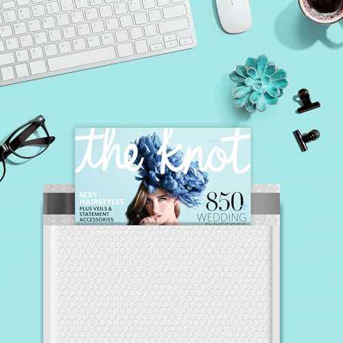Fuxury Bubble Mailers 12x15" White Padded Envelopes 40 Pack Large Bubble Mailer Strong Adhesion Padded Mailer,Self-Seal Envelope for Mailing Small Business,Magazine, Clothing.