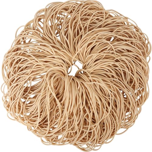 Beige 300Pcs 4.8in Balloon Arch Rubber Bands – High-Elastic Office/Party Bundling